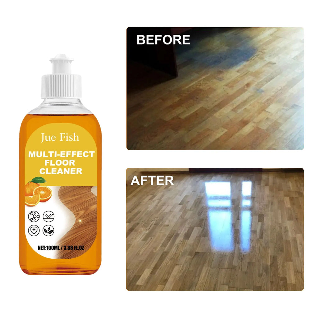 Jue-Fish Wood Floor Cleaner | Tile Polish & Brightener 100ml