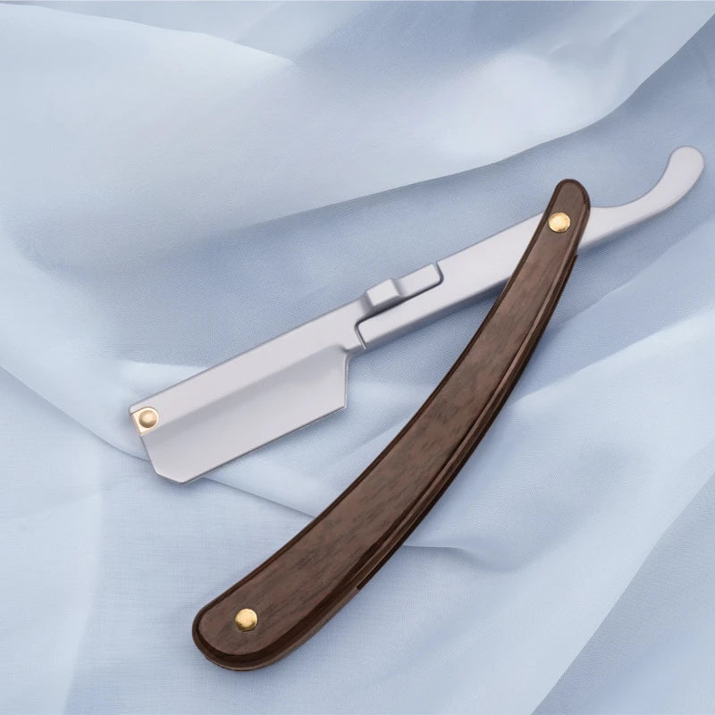 Professional Barber Straight Razor | Replaceable Blade Men's Shaver