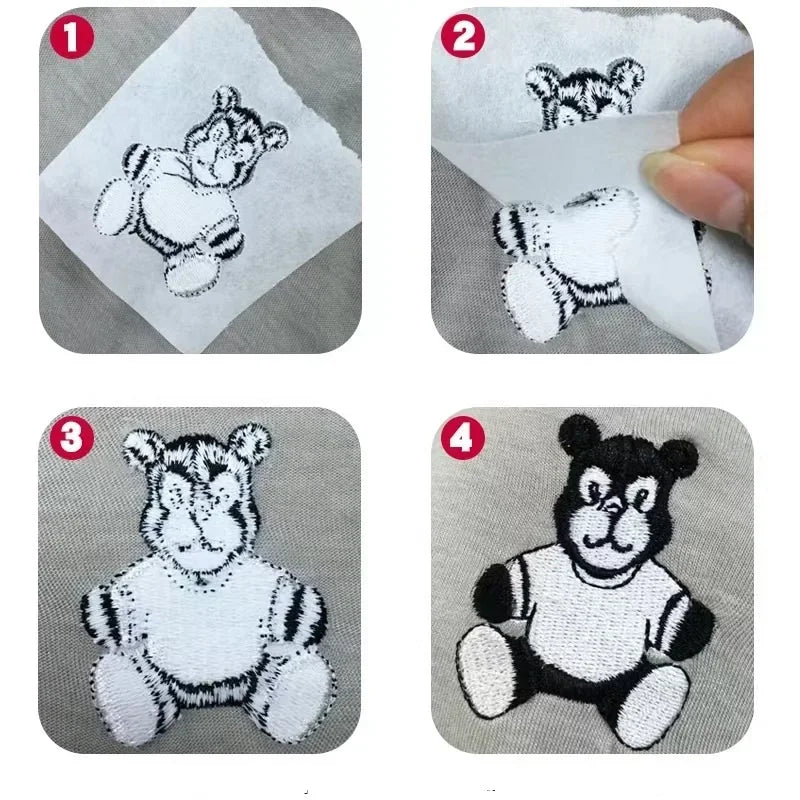 Tear-Away Embroidery Stabilizer Backing Roll 30CM x 20M
