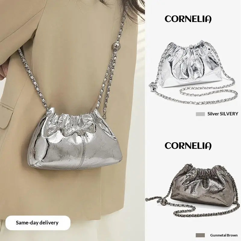 PU Leather Mini Crossbody Shoulder Bag for Women | Small Purse
