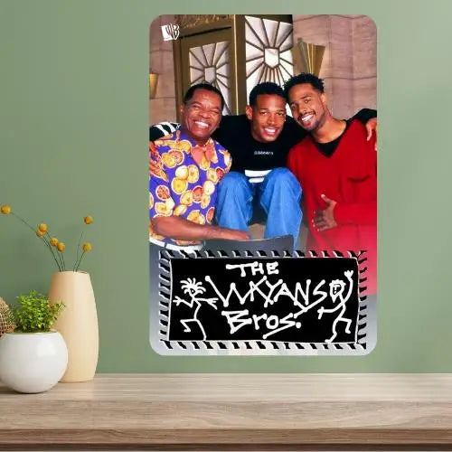 Wayans Bros Classic TV Show Metal Poster Sign | Retro Wall Art