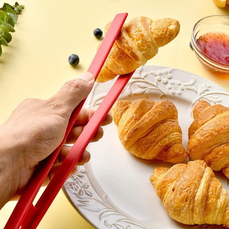 Silicone Food Tongs | Non-Slip BBQ & Kitchen Serving Tongs
