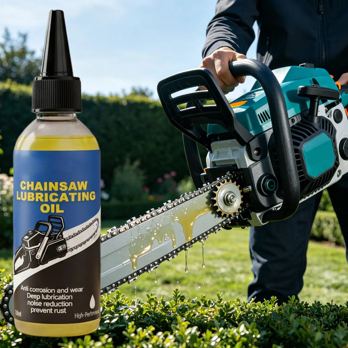 100ml Chainsaw & Bike Chain Lubricant Oil – Multi-Purpose