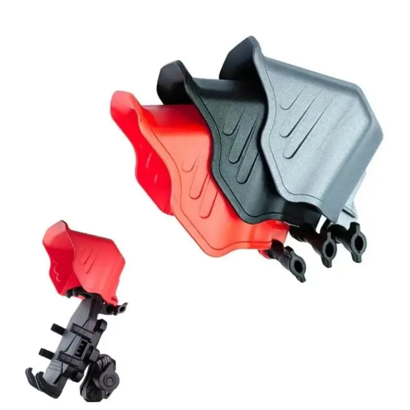 Motorcycle Phone Holder Sun Shade & Rain Cover Visor