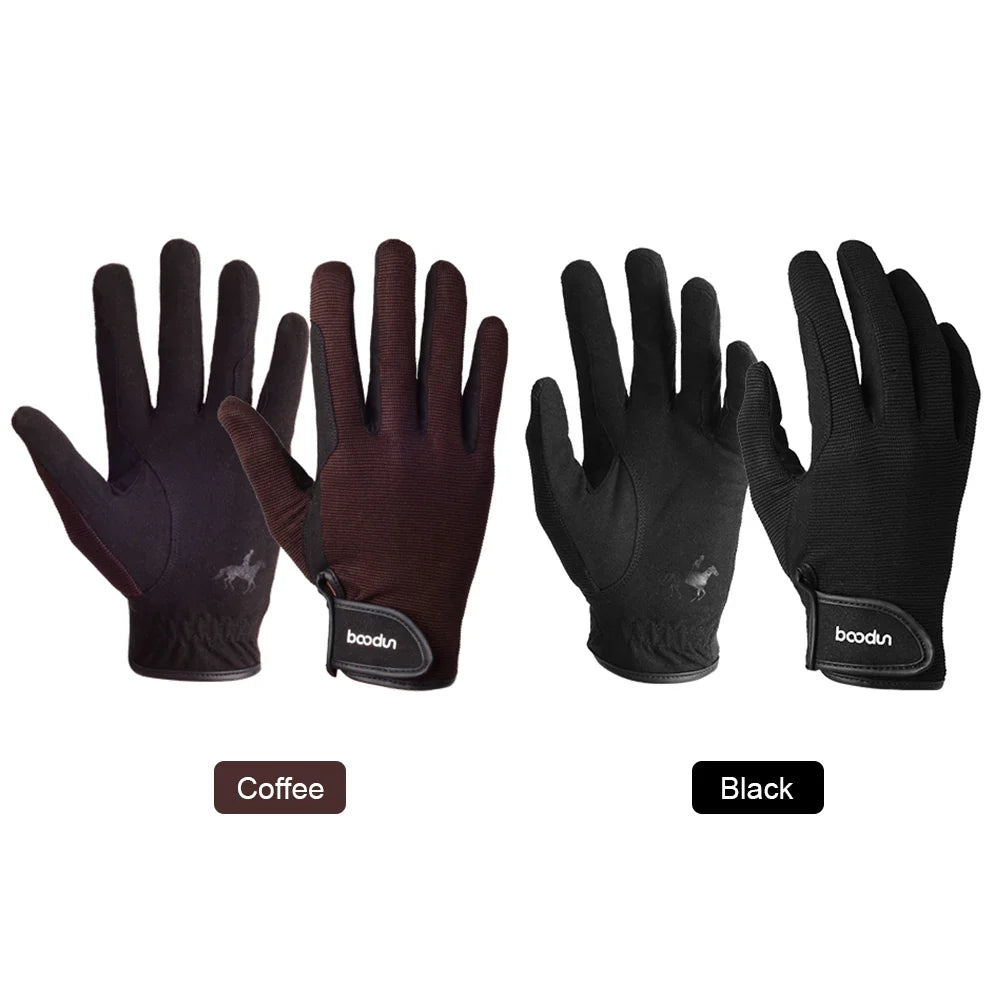 Professional Horse Riding Gloves Equestrian Horseback Men Women