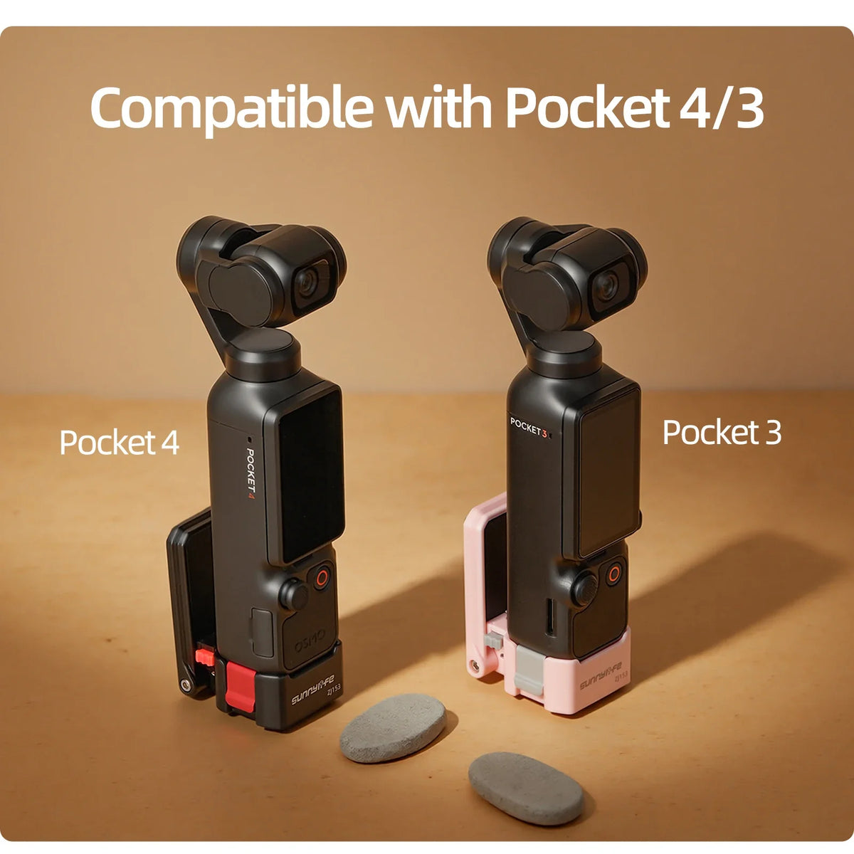 DJI Osmo Pocket 4/3 Quick Release Magnetic Bracket Mount