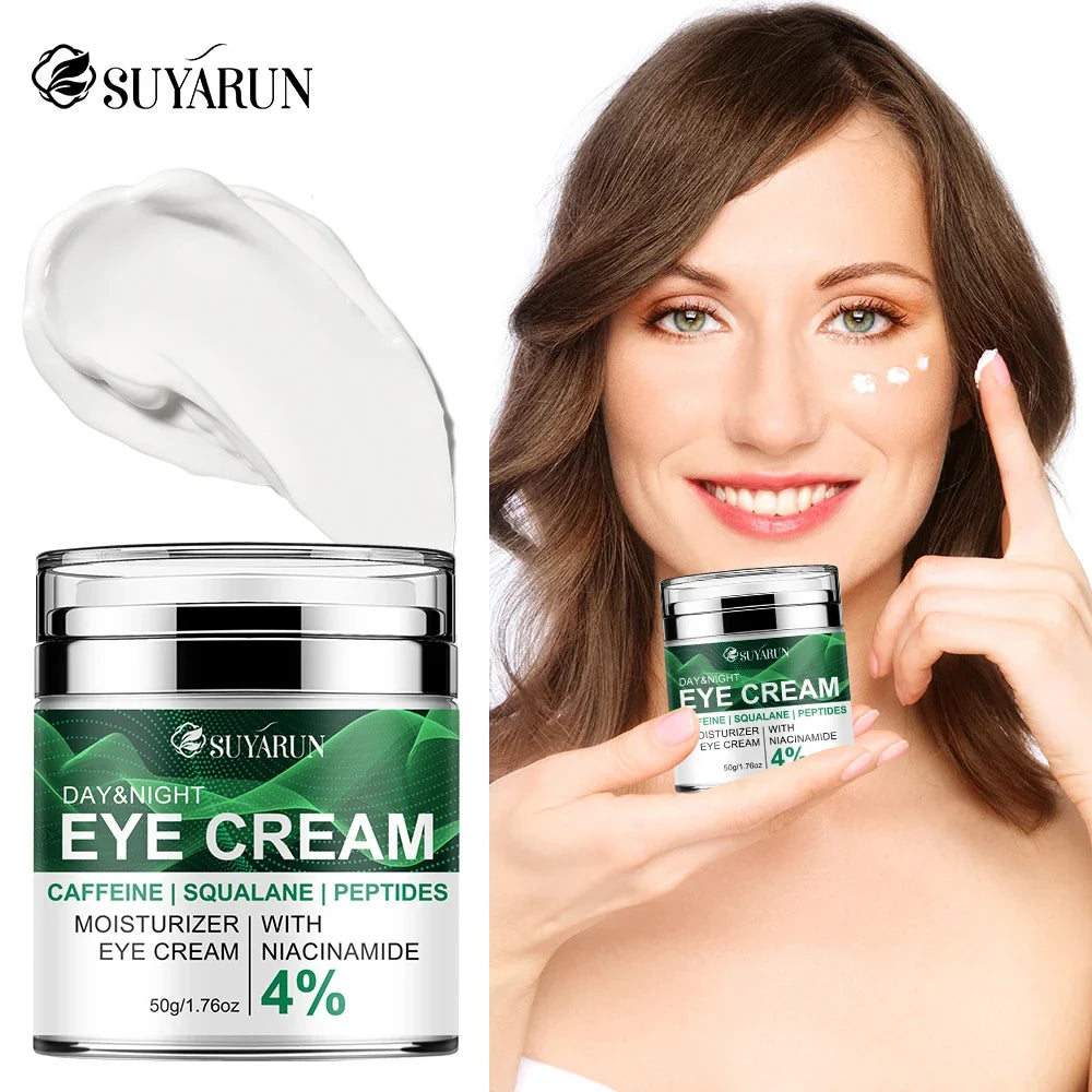 SUYARUN Eye Cream – Caffeine & Peptides for Brighter Eyes