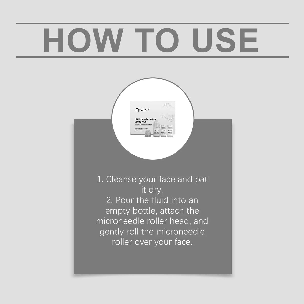 0.25mm Microneedle Facial Serum Set | Deep Hydration & Repair
