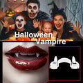 Retractable Vampire Fangs – Halloween Zombie Teeth Cosplay Props