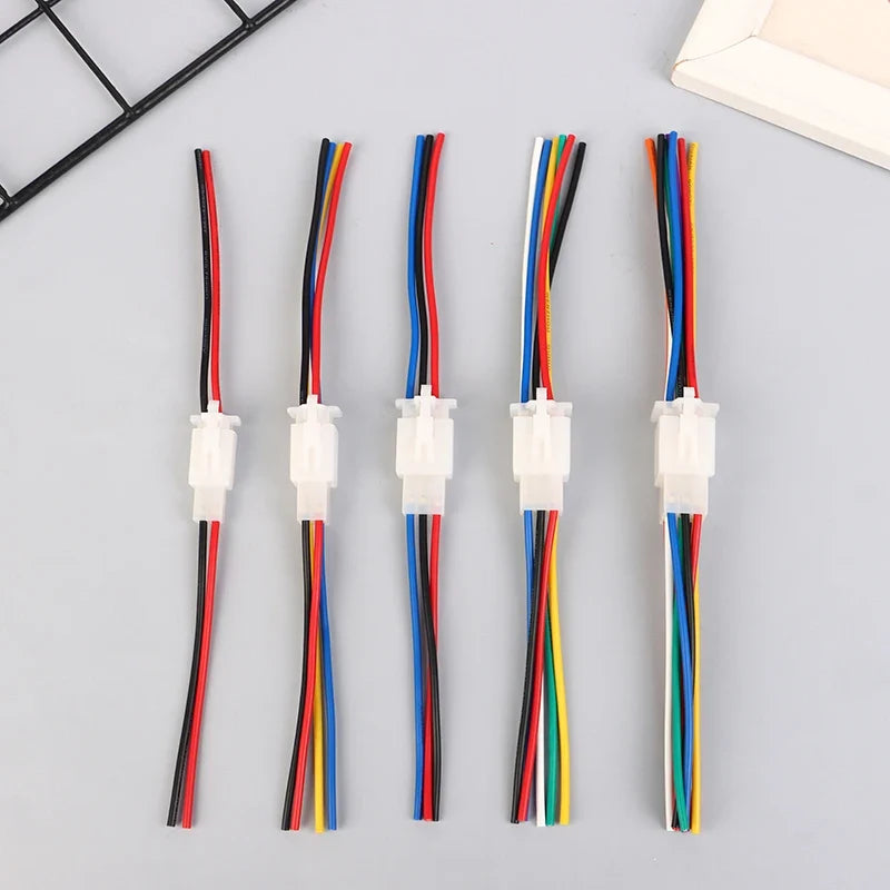 2.8MM Automotive Connector Kit – 2P 3P 4P 6P 9P Terminal Plugs