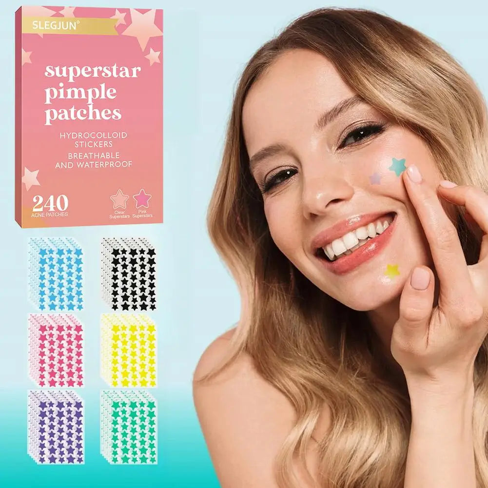 Hydrocolloid Pimple Patches 200/240pcs – Invisible Spot Stickers