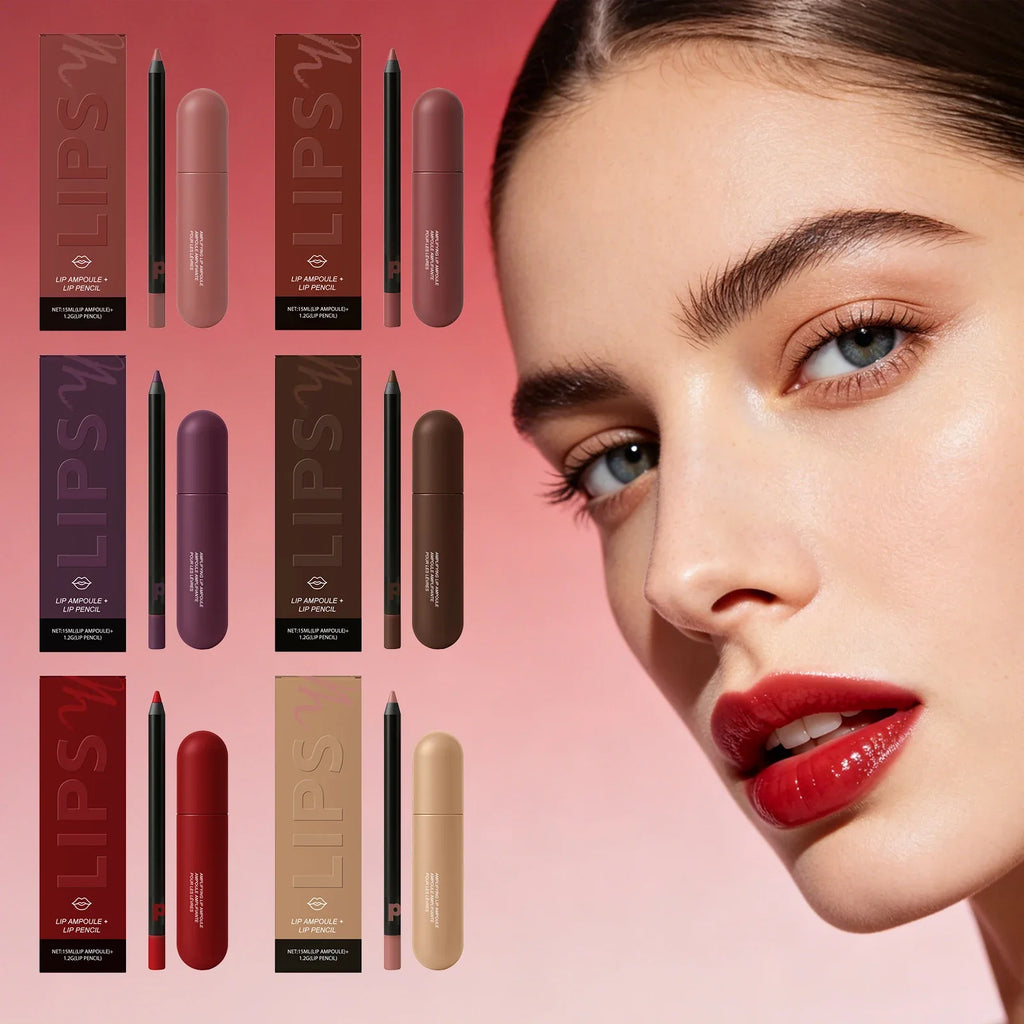 Nicotinamide Lip Serum & Lipliner Kit – Plump & Moisturize Lips