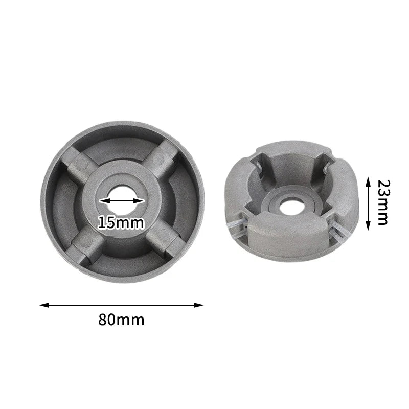 Universal Aluminum Alloy Lawn Mower Trimmer Head & Nylon Line