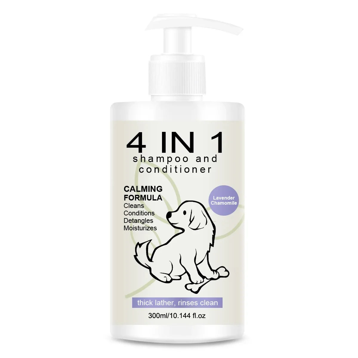 4-in-1 Pet Shampoo & Conditioner for Dogs & Cats | Fresh Coat