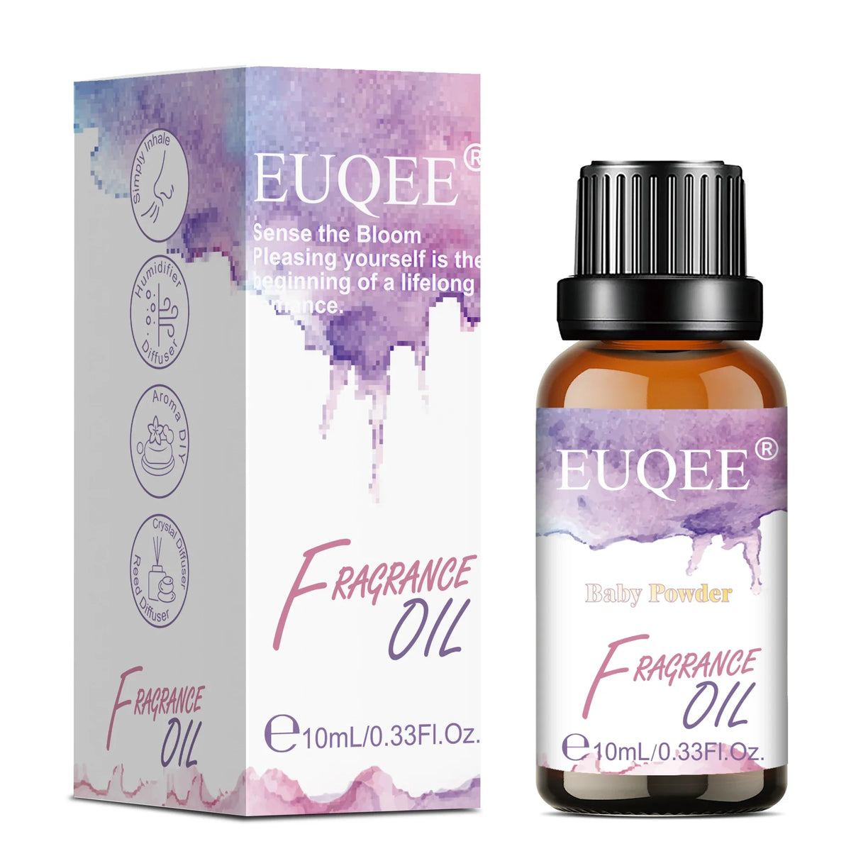 EUQEE 10ml Aromatherapy Fragrance Oil for Diffuser | 6 Scents