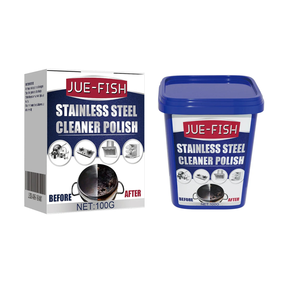 Jue Fish Bathroom Cleaner – Tiles, Glass & Stainless Steel
