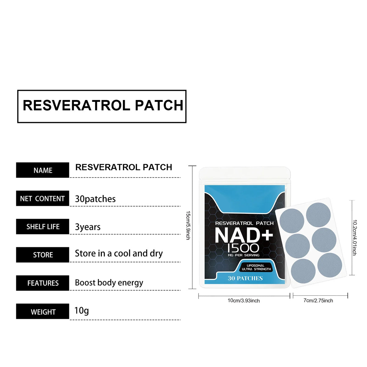 Moisturizing Body Care Patches – Hydrating Skin Stickers 30pc