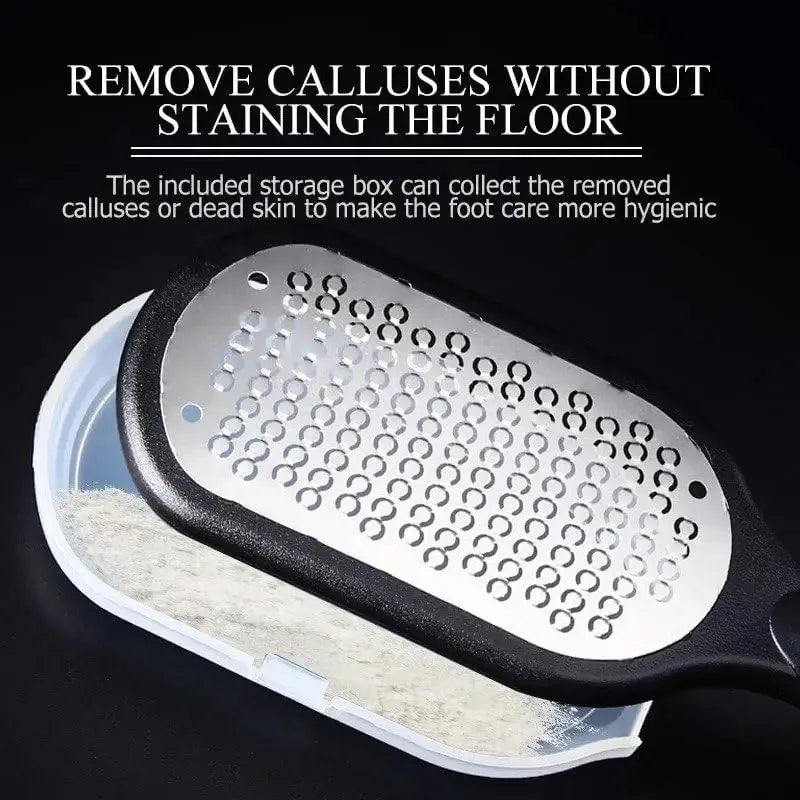 Stainless Steel Foot File Callus Remover Pedicure Scraper