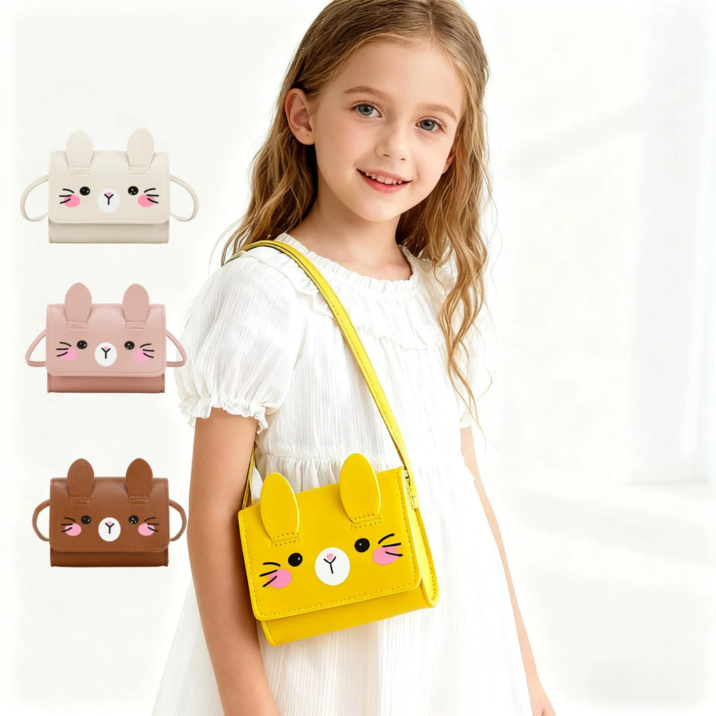 Children's Mini Handbags Princess Baby Girls PU Leather Small