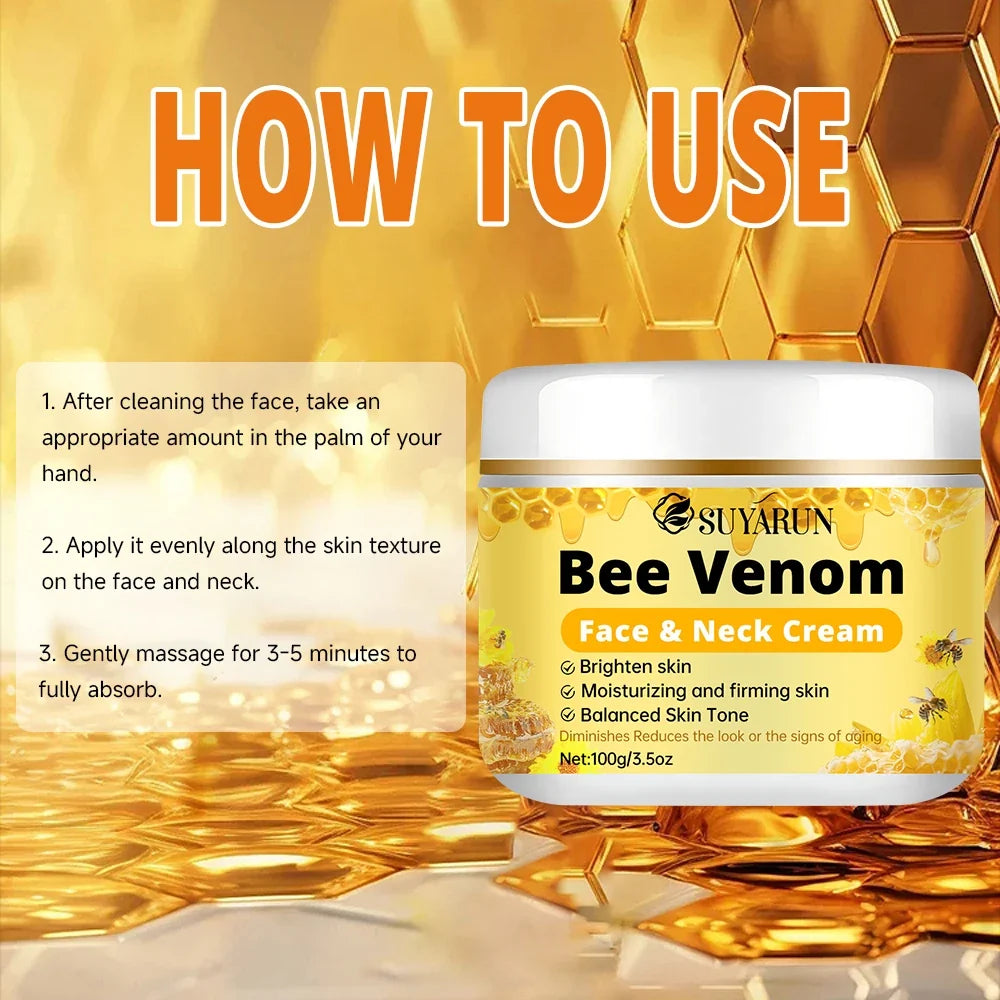 SUYARUN Bee Venom Anti-Aging Face & Neck Cream | Firming Hydration