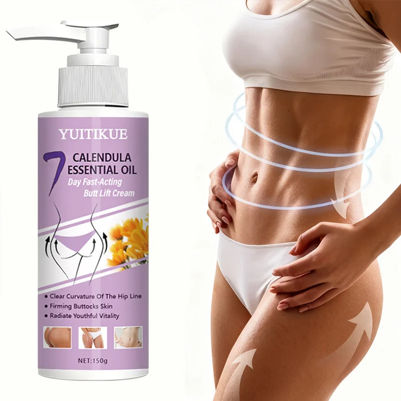 YUITIKUE Butt Lift Firming Cream 150g – Calendula, Collagen & Retinol