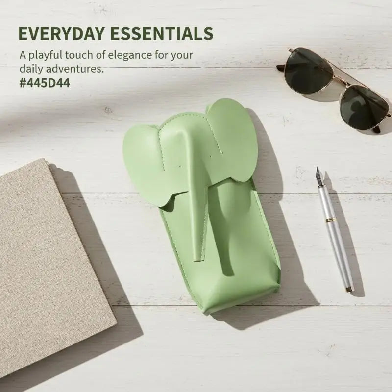 Elephant Mini Phone Bag – Cute Animal Pouch for Cards & Coins