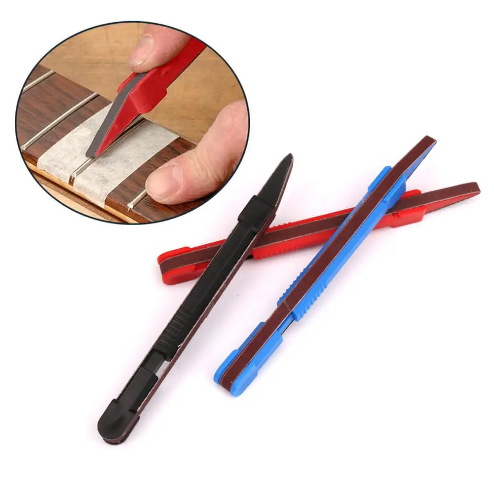 Guitar Bass Fret Polishing Wire File Fretboard Sanding Repair Tool