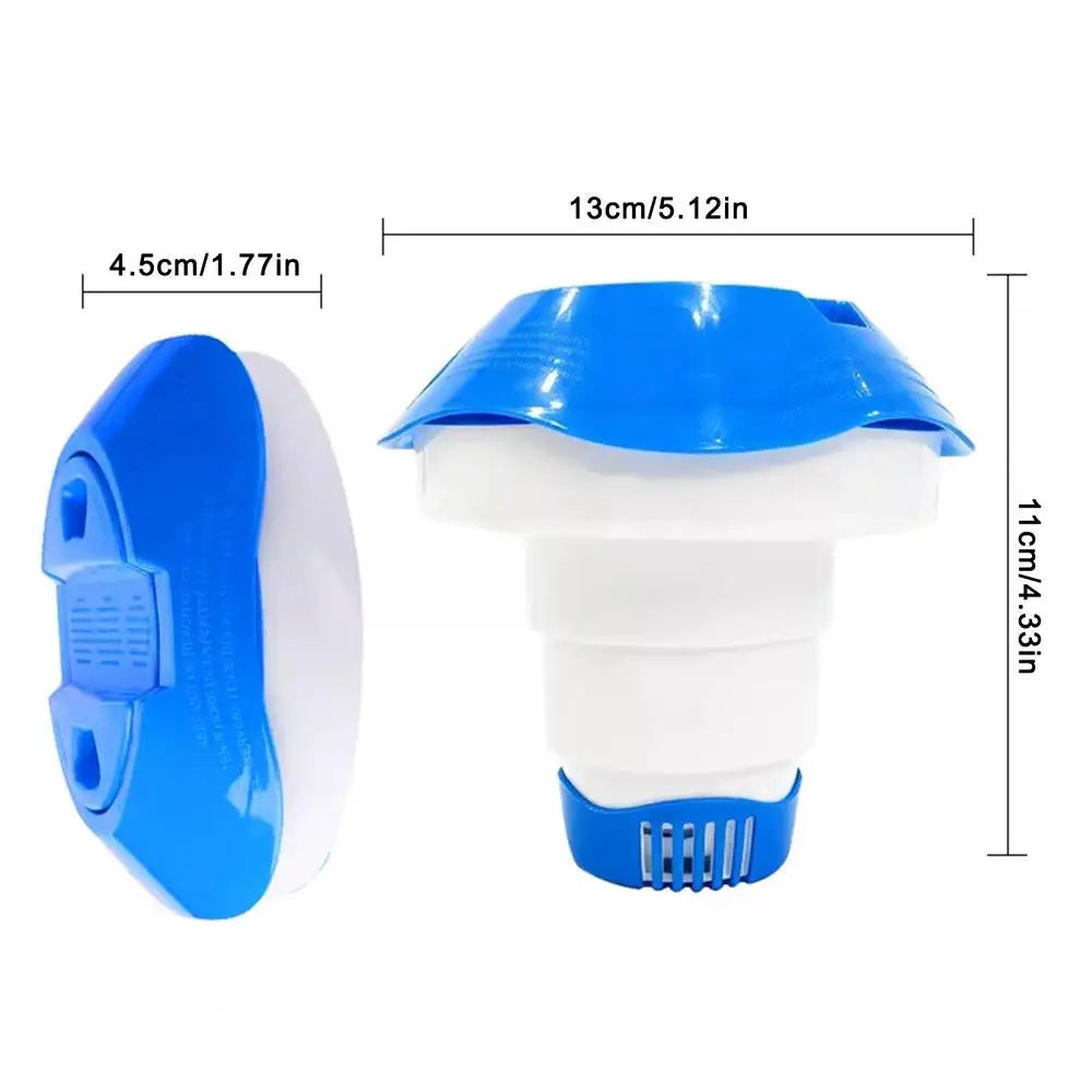 Floating Pool Chlorine Tablet Dispenser for Pools & Spas