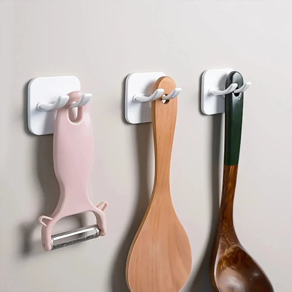 Adhesive Wall Hooks – Multi-Use Storage Organizer 1–5 Pack