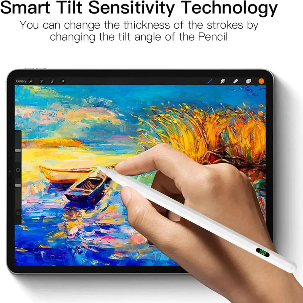 Universal Stylus Pen LED Power Display – iPad & Tablet