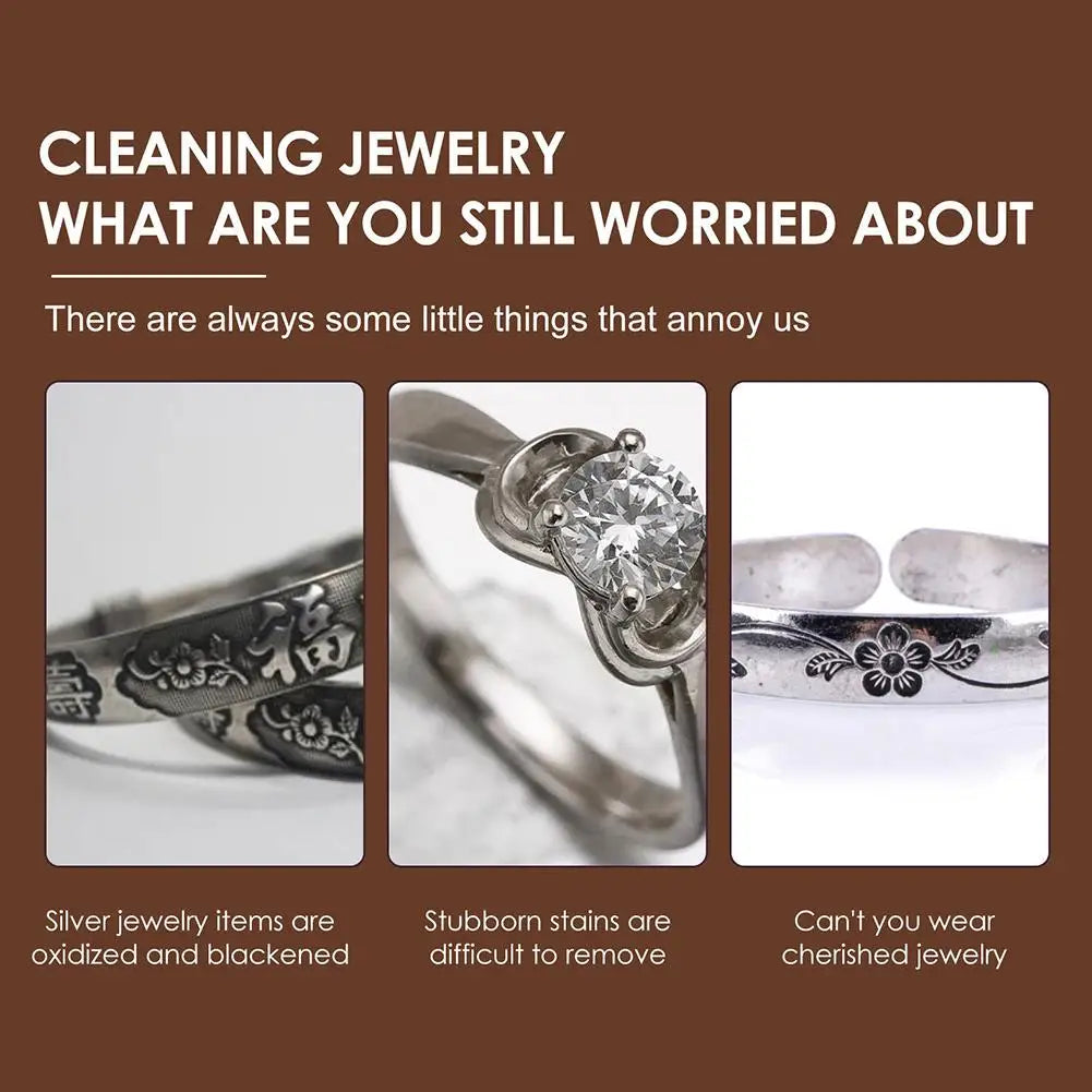 Jewelry Cleaning Concentrate Solution 100ml | Lens & Metal Cleaner