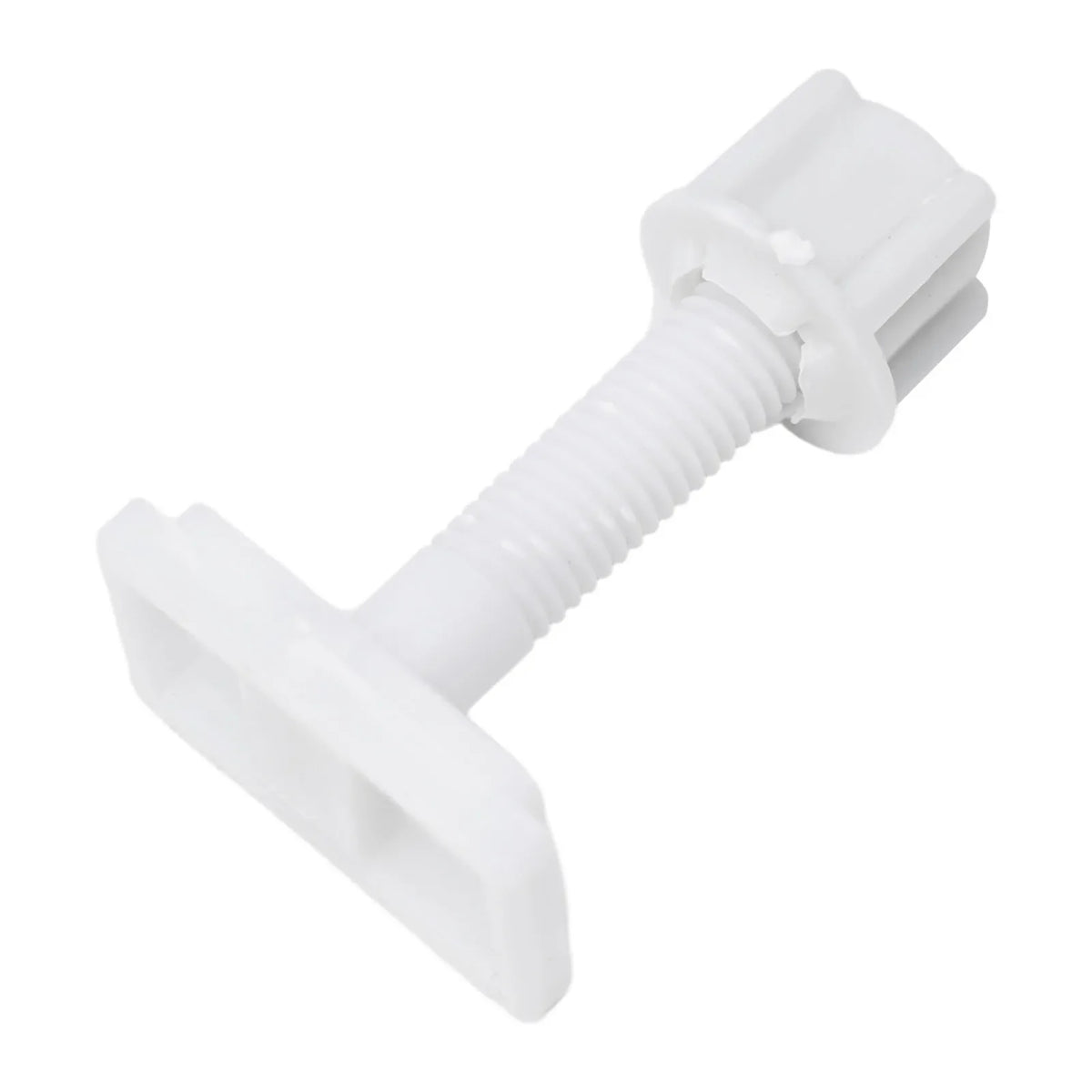 Toilet Seat White Hinges Full Bolts Screws Bathroom Repair Kits Tools