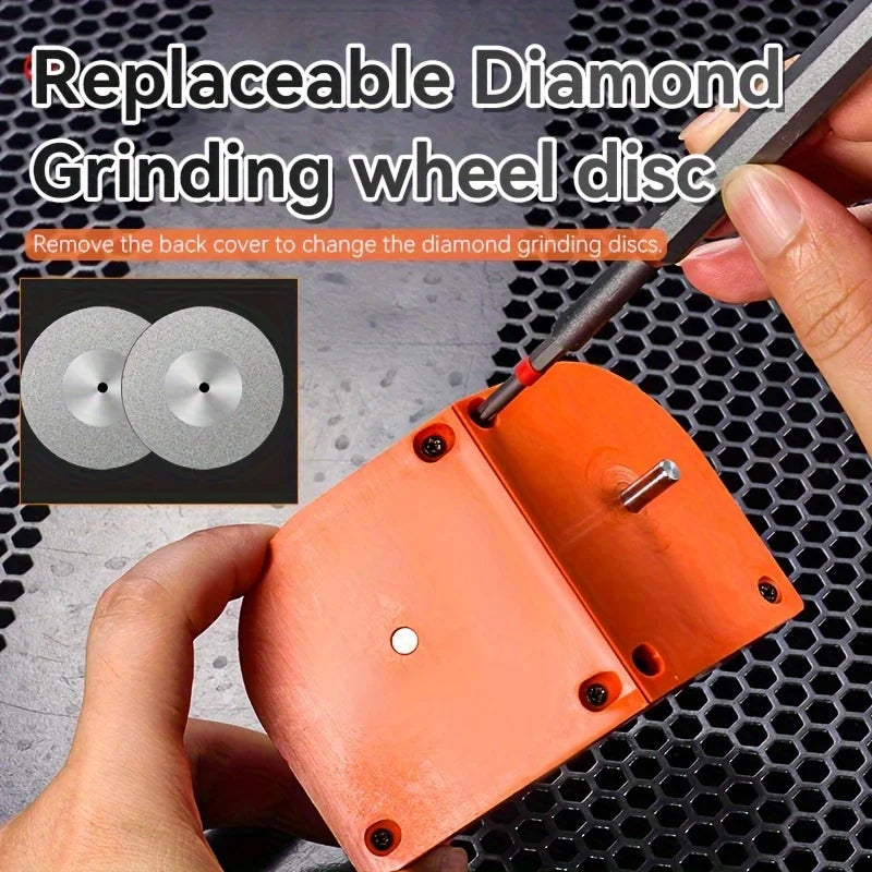 Twist Drill Bit Sharpener 2–16mm | Diamond Grinding Tool