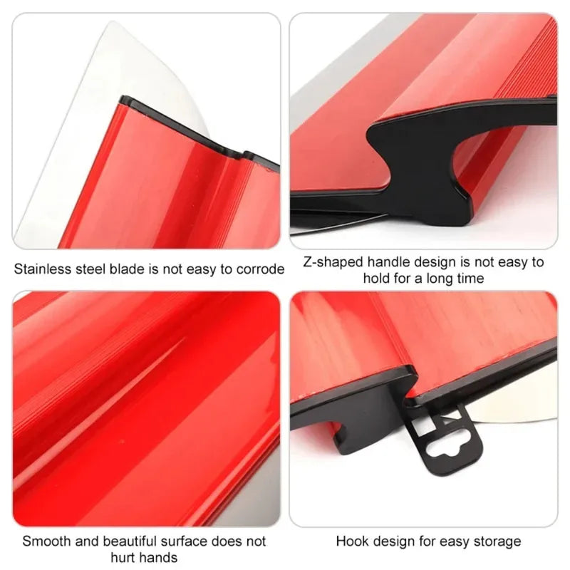 Drywall Smoothing Spatula 25/40cm Flexible Skimming Blade Tool