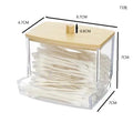 Transparent Acrylic Covered Storage Vessel Cosmetic Sorting Container