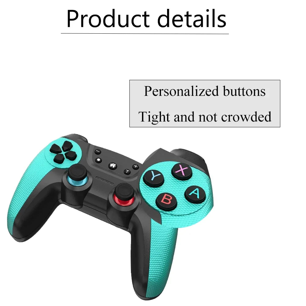 Wireless Bluetooth Gamepad – Switch, PS3, Android & PC