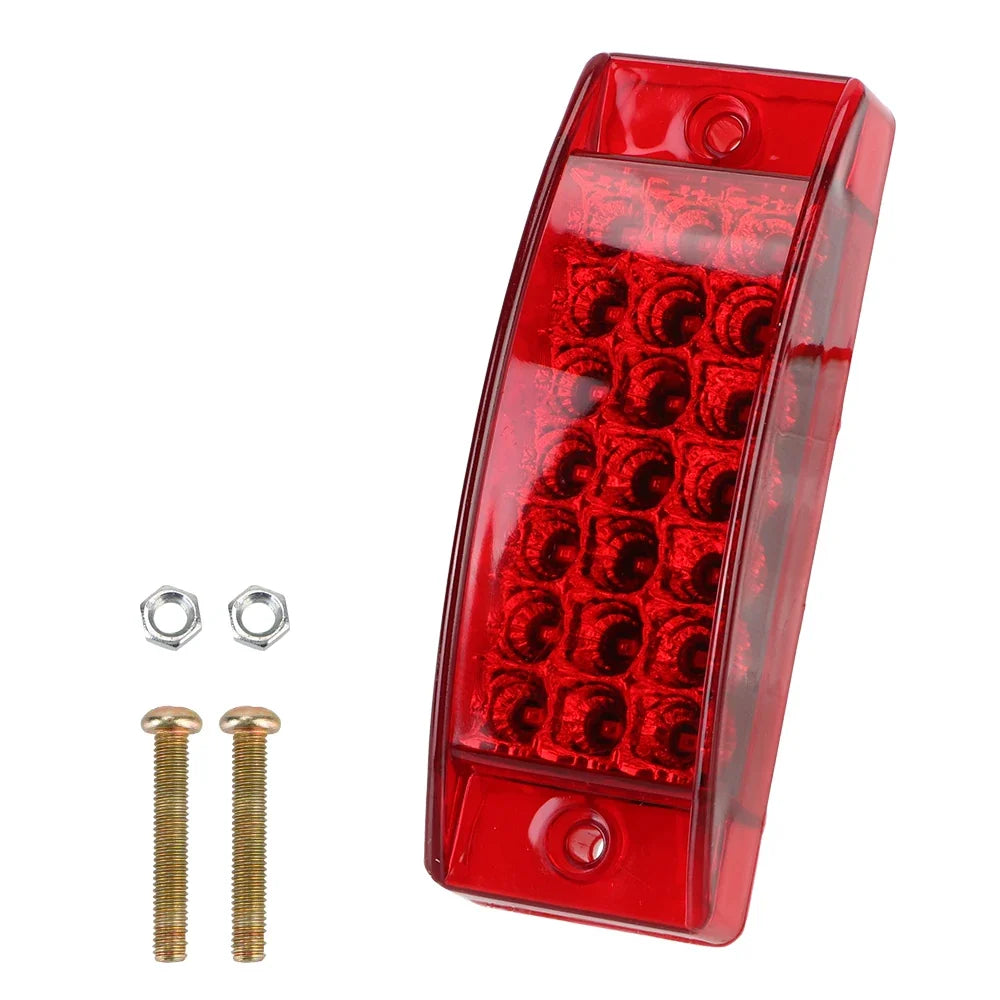 21 LED Flowing Tail Light Brake Indicator Lamp 12V 24V Truck