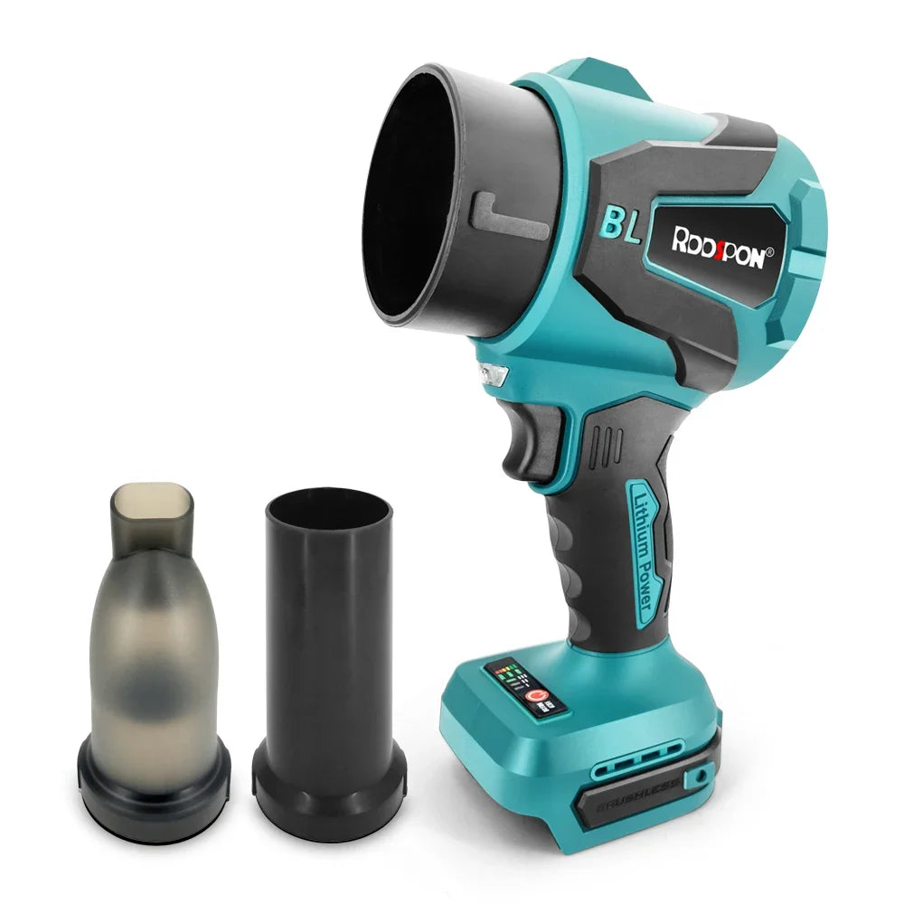 3-Speed Brushless Cordless Turbo Air Blower for Makita 21V