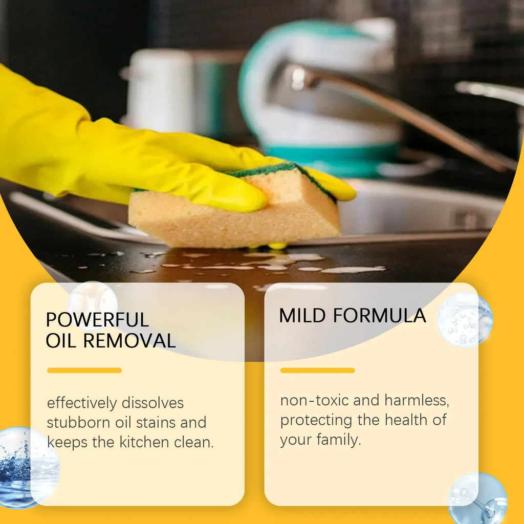 JAKEHOE Kitchen Degreaser Spray – Oven, BBQ & Stove Cleaner