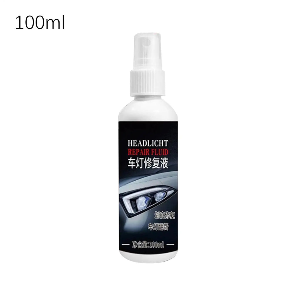 Car Headlight Lens Restorer & Cleaner – 100ml Polish Fluid