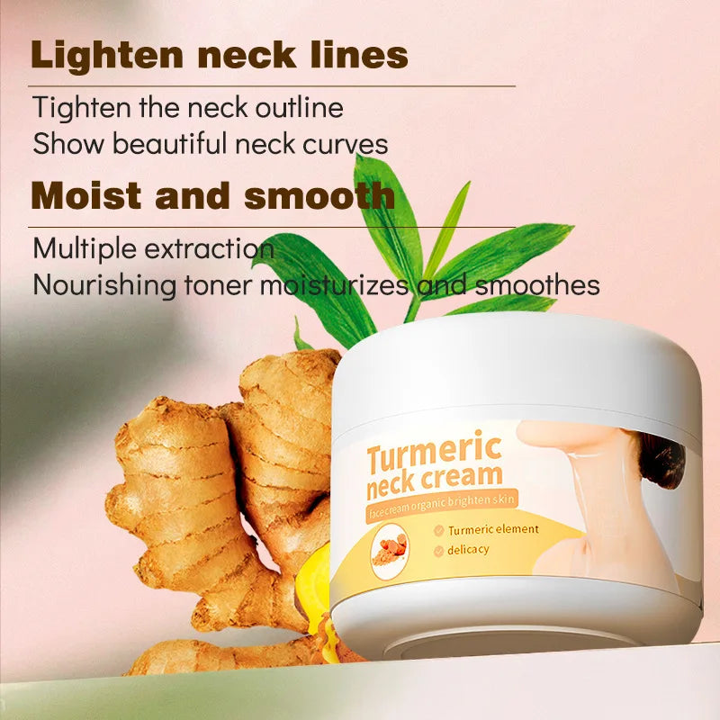 Turmeric Collagen Neck Cream – Firming & Brightening 50g