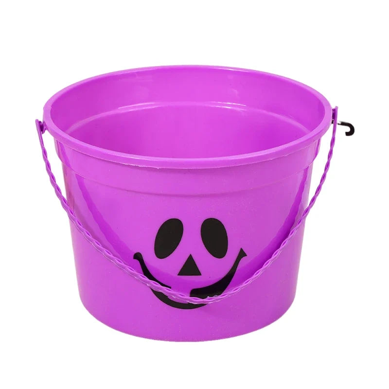Pumpkin Bucket Trick Supports Party Supply Halloween Candy Container
