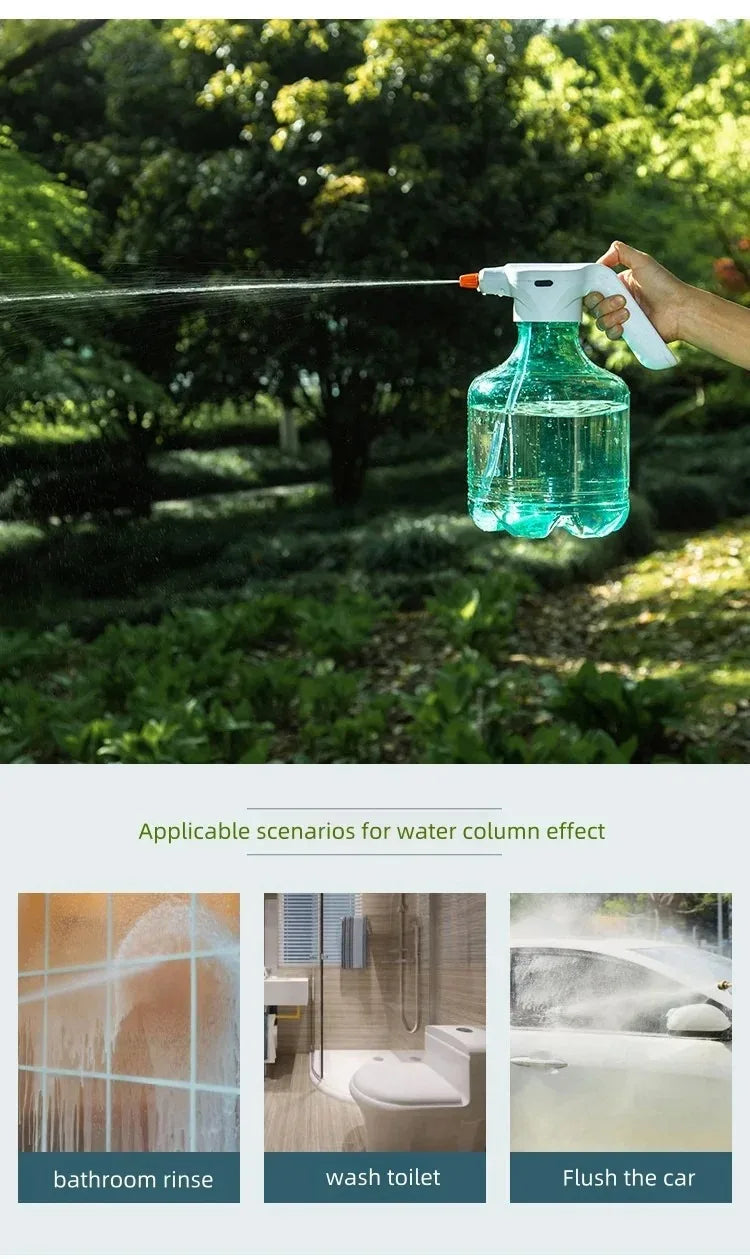 NOCCLILI 3L Electric Garden Sprayer Kettle – Adjustable Nozzle