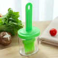 BBQ Basting Oil Brush | Silicone Grill Brush for Outdoor Cooking