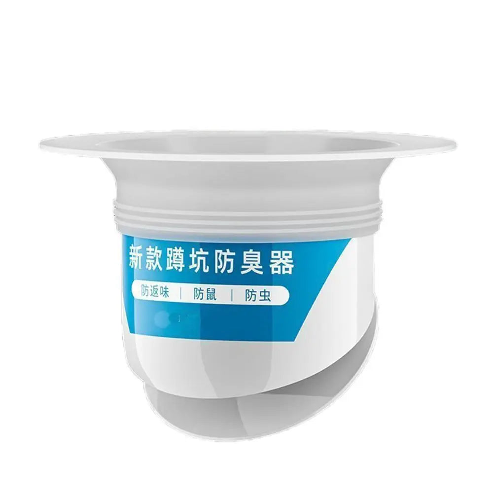 Anti-odor Squatting Pan Anti-smell Plug White Deodorize Anti-blocking