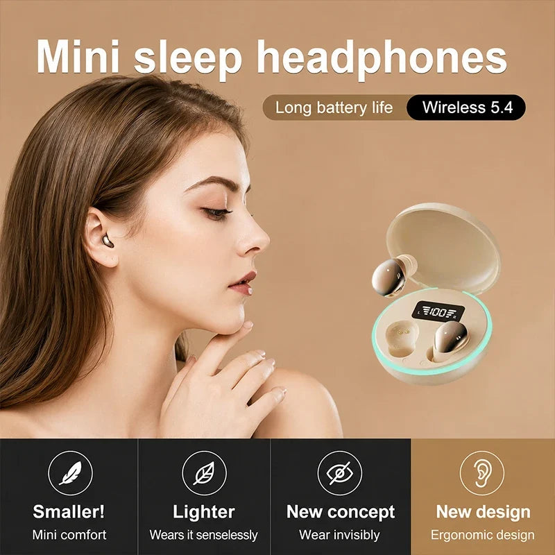 B52 Wireless Earbuds – HD Stereo, Touch Control & ANC