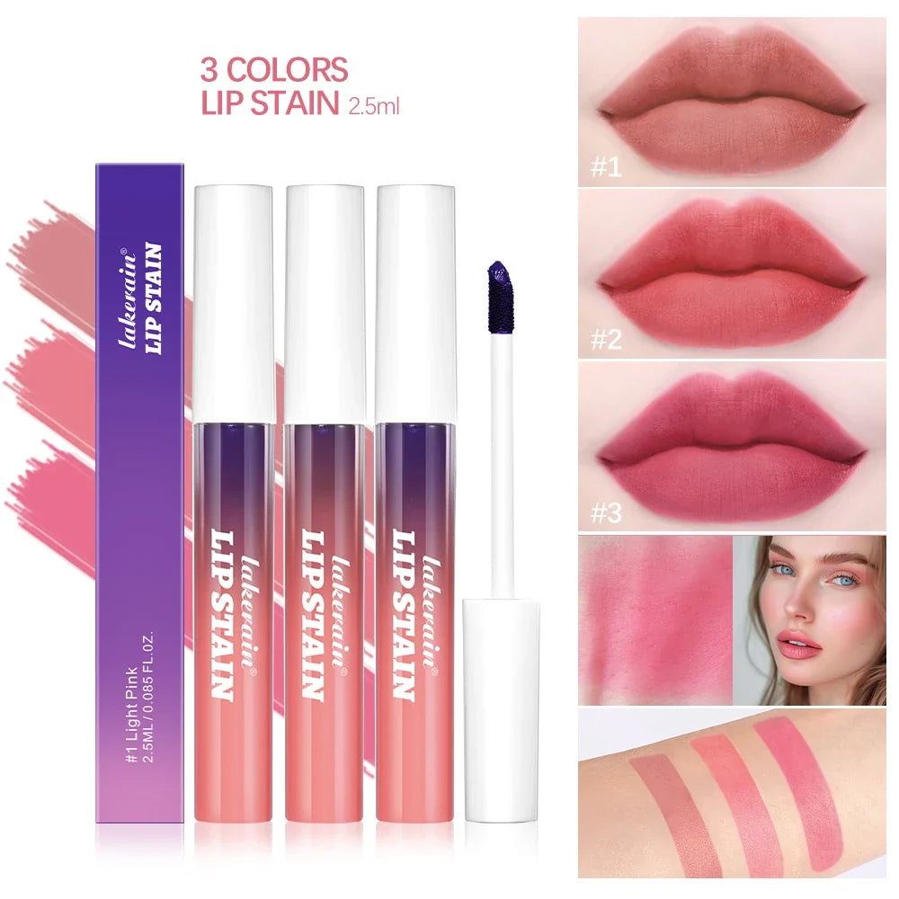 Lakerain Peel-Off Lip Stain Gloss – Waterproof & Long-Lasting