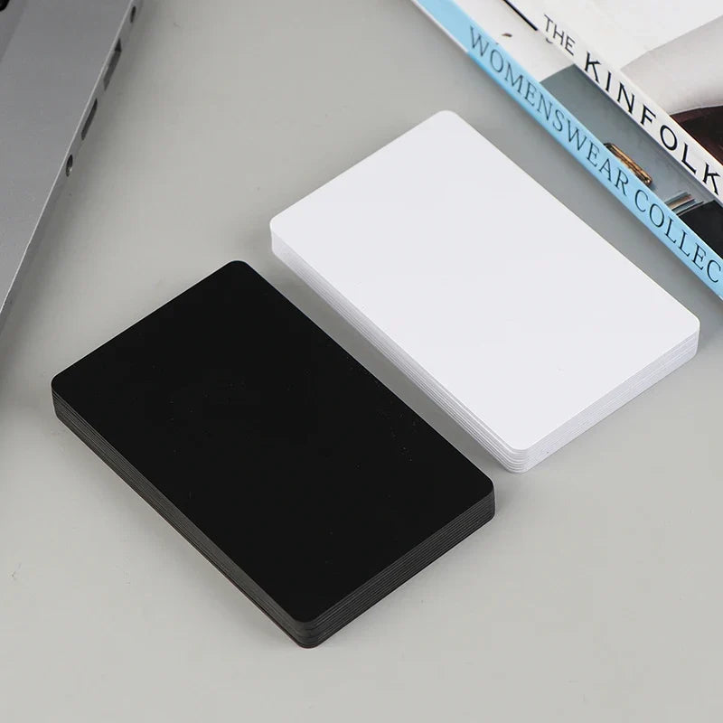 5 Black White NFC215 Cards Rewritable NFC NT-AG215 PVC Blank Easy