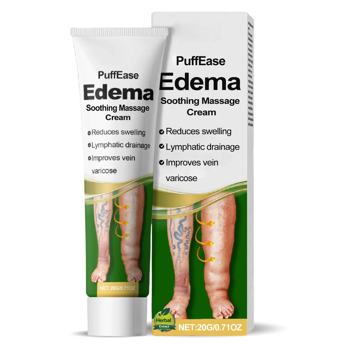 Varicose Vein & Leg Edema Relief Cream | Circulation Boost