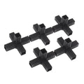 1 2 3 4- 5-way Cross Square Pipe Fittings 20X20Pipe Angle Code